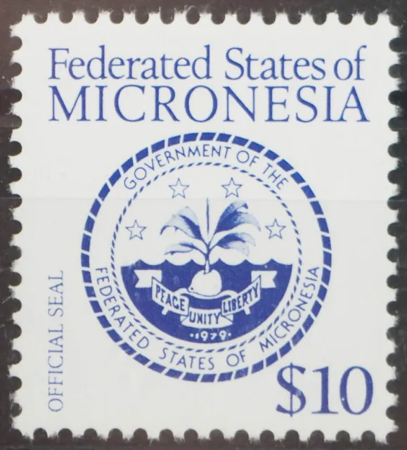 Mikronesien; 10 $ Siegel 1985 **  (22,-)