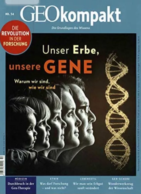 GEO kompakt Nr. 54 - Unser Erbe, unsere Gene