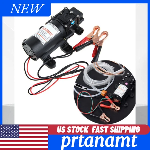 Siphon Hand Pump Portable Car Fuel Transfer Pump fit Gas Engine Oil Petrol New