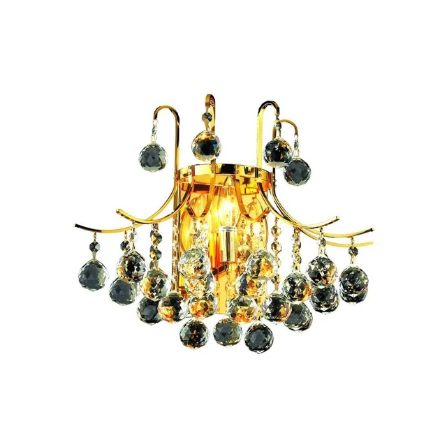 Elegant Lighting V8000W16G/RC Toureg - Three Light Wall Sconce-Gold Finish-Royal