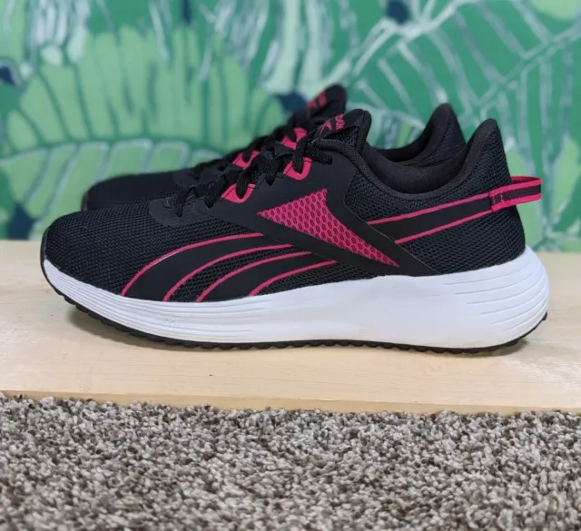 Size 9  - Reebok Lite Plus 3 Black Women's Running Shoes Comfort Sneakers