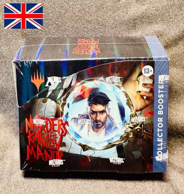 Magic Murders at Karlov Manor Collector Booster Box (English, Sealed) mtg