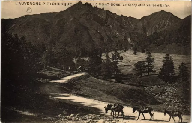 CPA Le MONT-DORE Le Sancy et la Vallée d'Inferno (721065)