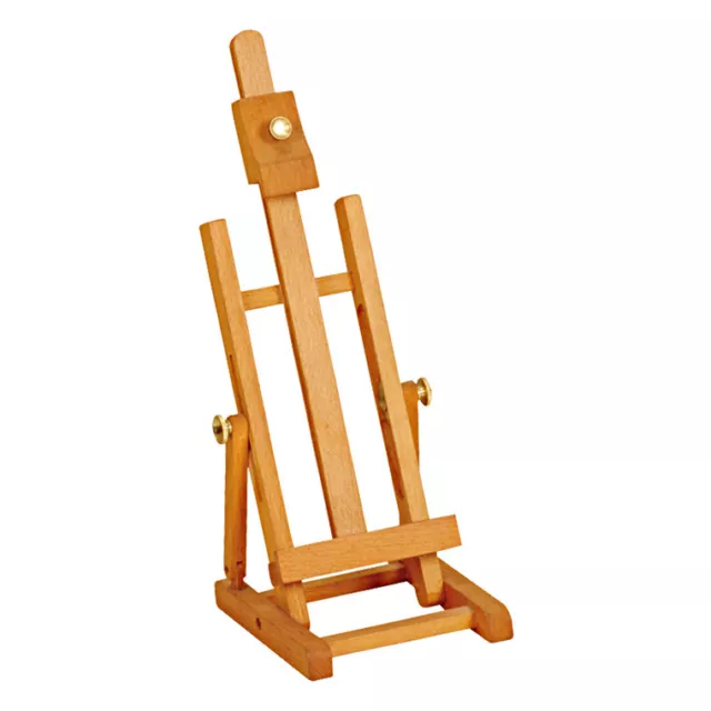 ARTIST TABLE TOP EASEL 34cm ADJUSTABLE WOODEN BEECH FOR DISPLAY & PAINTING B34