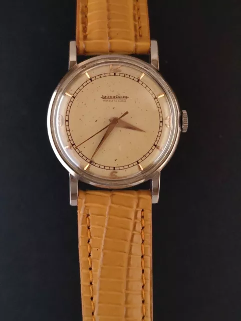 Stunning JAEGER LECOULTRE men's 1940s wristwatch Watch JLC Le Coultre