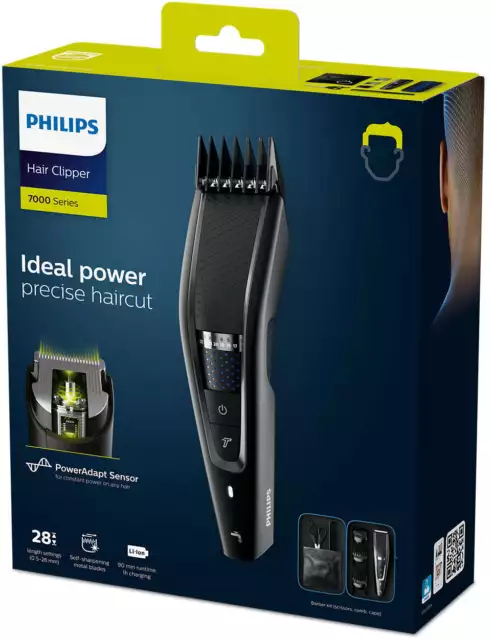 Haarschneider Abwaschbar Philips 7000 28-Längeneinstellungen Friseurset 3