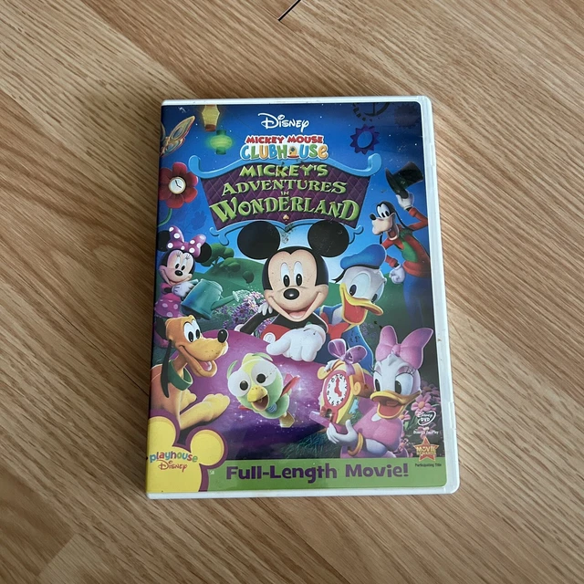 Disney s mickey mouse clubhouse mickey s adventures in wonderland dvd
