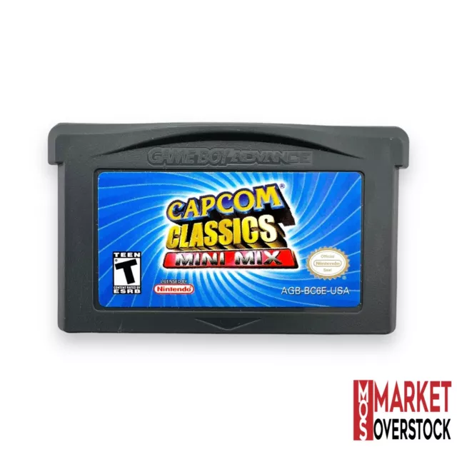 販売純正 ・CAPCOM CLASSICS MINI MIX[北米版GBA](未開封) 本・音楽