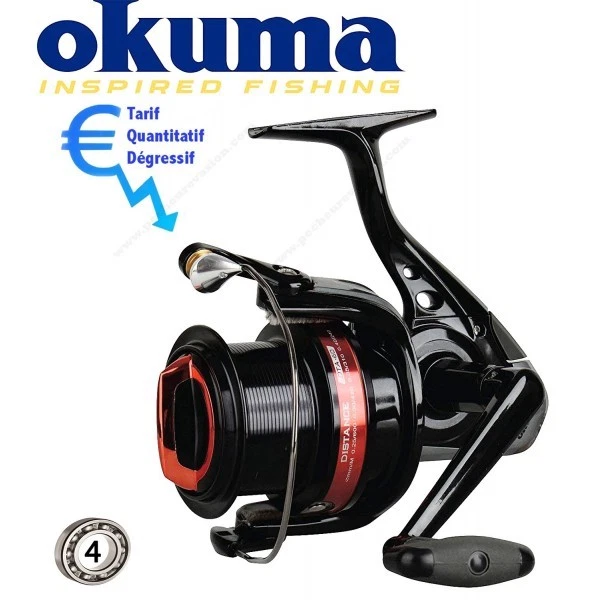 Okuma Moulinet Surf Distance Surf Arena - Moulinet Pêche Puissant Et Fiable