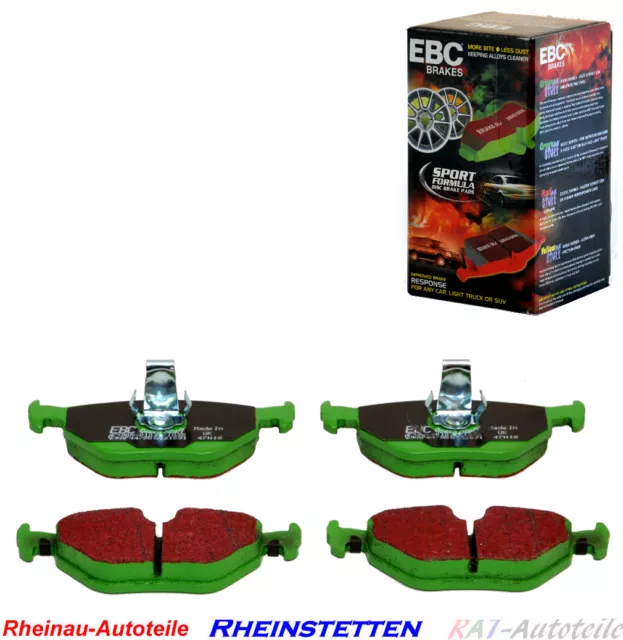 EBC Greenstuff Bremsbeläge Satz Hinten BMW 5E39 Touring E39 ALPINAB10 E39,Kombi