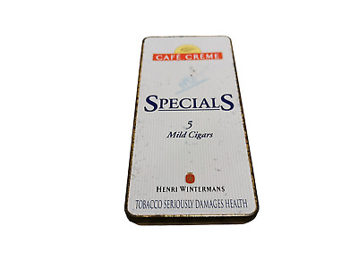 De colección Henri Wintermans Cafe Creme Specials 5 cigarros suaves lata