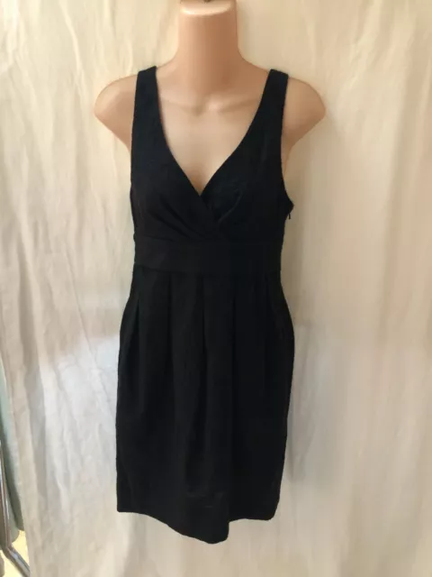 BLACK HALO black sheath dress size 6