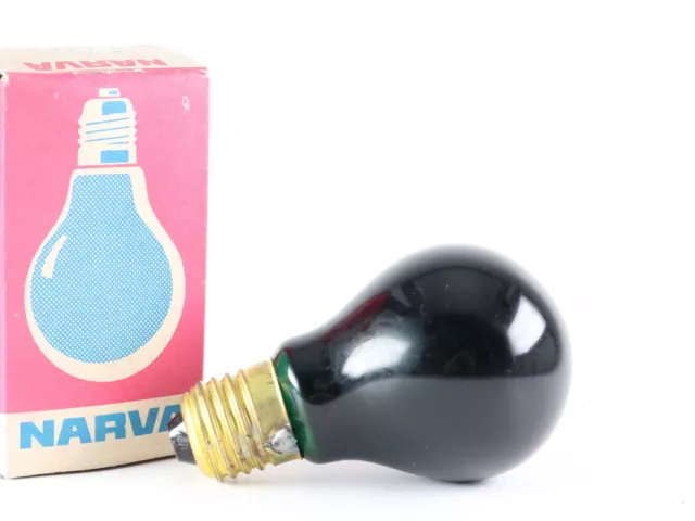 Lámpara de cuarto oscuro Narva Darkroom E27 7,5W AF 225 VGL 6674 fotogrün verde lámpara