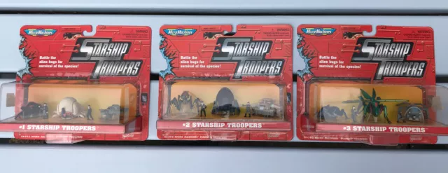 Galoob Micromachines Starship Troopers - Juego de bichos de Plasma