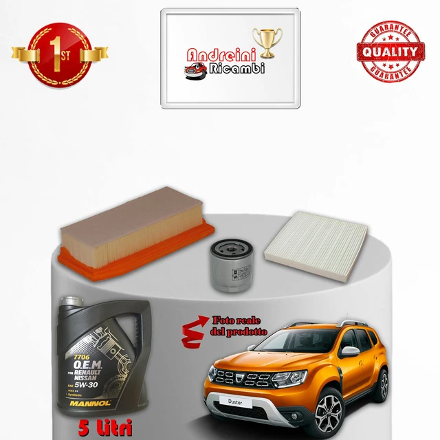 Kit Tagliando RENAULT TRAFIC 2 Bus (JL) Di Qualità Originale