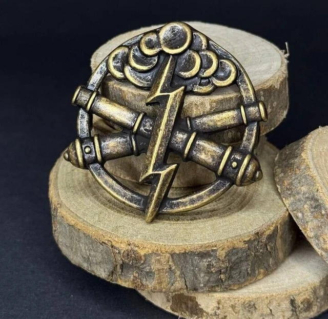 Insigne de Béret Train Argent - Pro Army