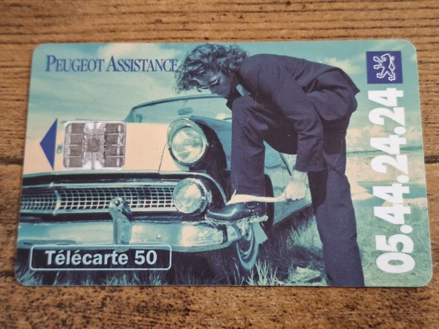 telecarte france 50 unites 01/93 cette carte vaut 7000 f chez citroen