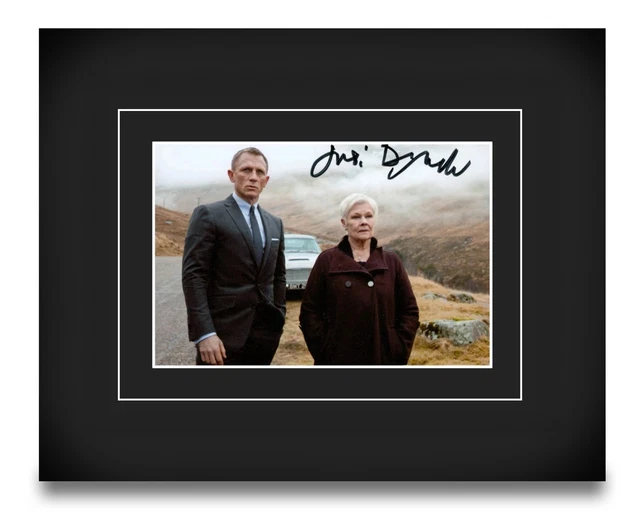 Hélicoptère Wessex James Bond 007 - Signé Judi Dench (Skyfall) - Neuf Sous Blister