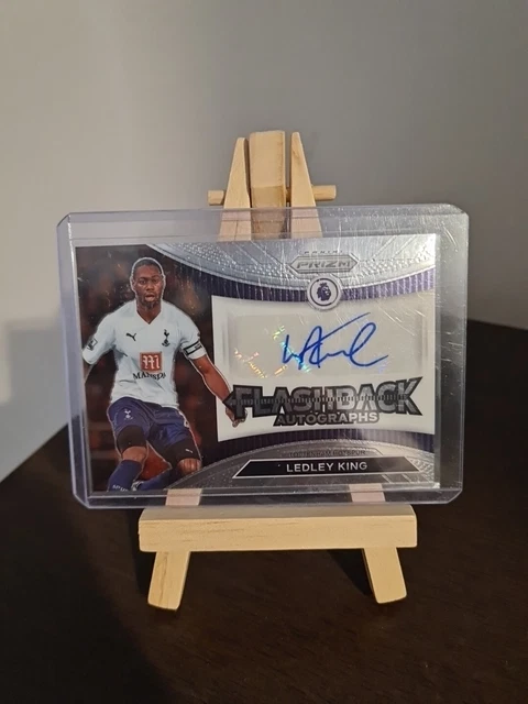 Ledley King Auto Tottenham Panini Prizm