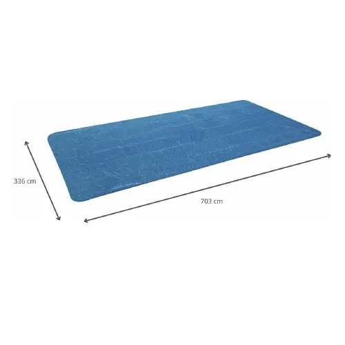 Bestway 58228 Toalla Térmico para Piscina Fuera Terra Rectangular 732x366x132 CM