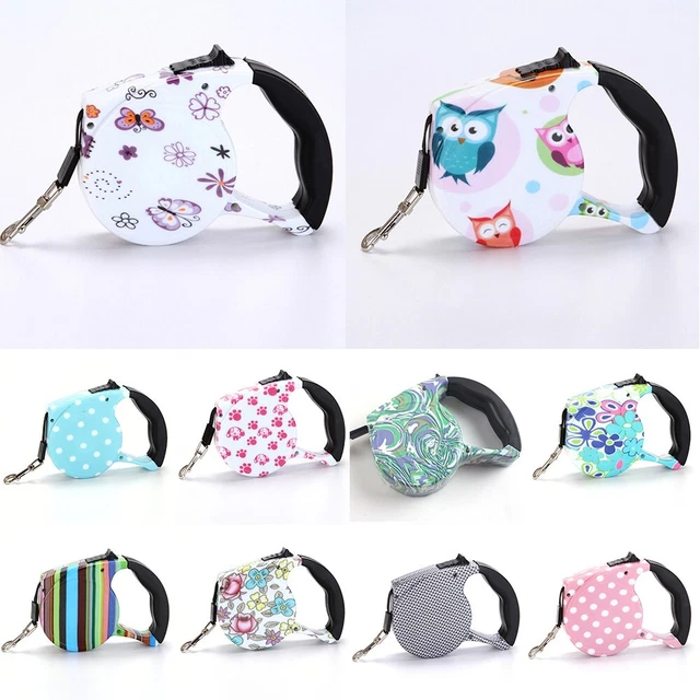 Oferta Cuerda de Tracción Retráctil Mascotas Líderes para Caminar 1 Pieza 5M Automático