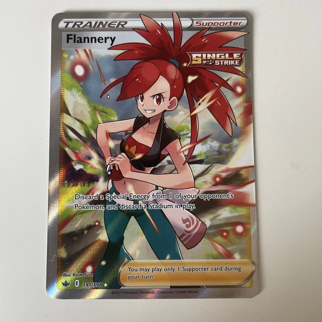 Pokémon TCG Flannery Chilling Reign 191/198 Holo Full Art