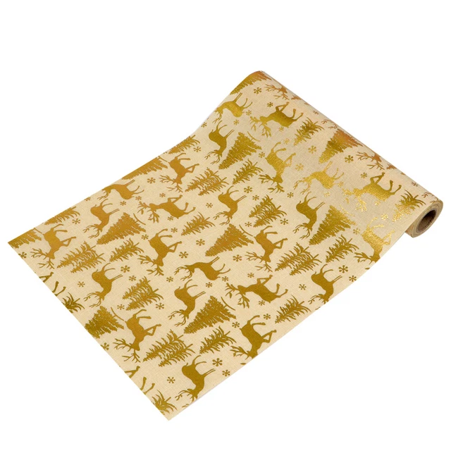 1 pz tovaglia elegante chic pratica decorazione tavolo goffratura a caldo tovaglia
