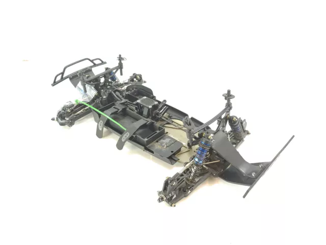 Team Losi Racing TLR SCTE 1/10 4x4 Short Course Truck Roller Slider Chassis Used