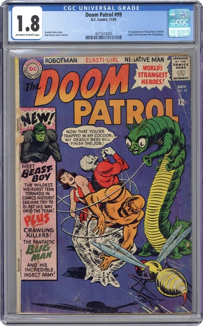 Doom Patrol #99 CGC 1.8 1965 4071614005 1st app. Beast Boy