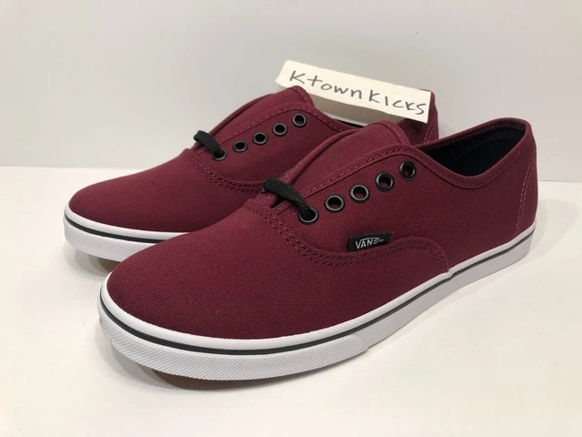 Vans lo pro maroon deals