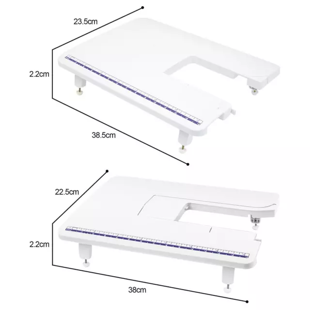 Portable Sewing Machine Wide Extension Table Comfortable for