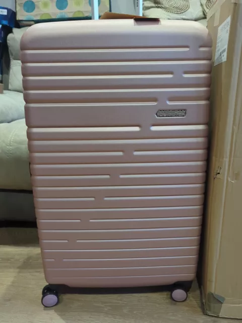 AMERICAN TOURISTER AERO Racer Spinner 79CM Expandable ROSE PINK