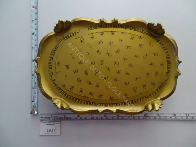 Original Plastic Clock Case Top For A Schmid Mantel Clock With Sss Clockwork Original Plastic Clock Case Top For A Schmid Mantel Clock With Sss Clockwork