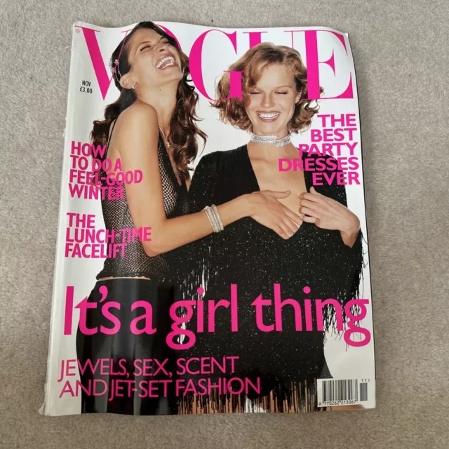 1999 Terry Richardson VOGUE Frankie Rayder Eva Herzigova Tim Walker 90s vintage