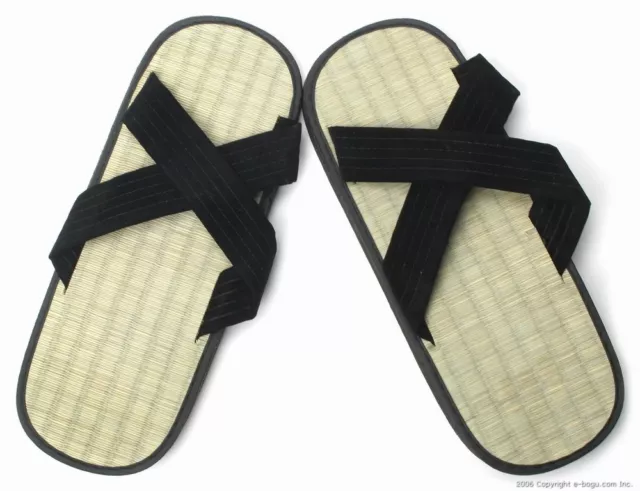 Zori X-Style Slip On Japanese Straw Sandals Mens Womens Kids