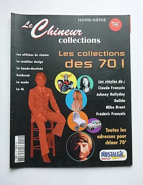 Magazine Le Chineur Collection#02 Special Annees 70/Affiche/Goldorak/Design