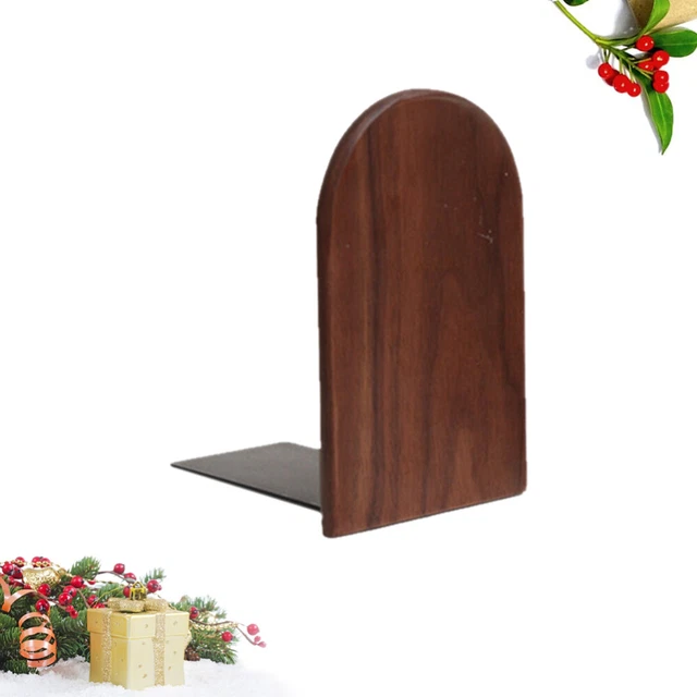Serre-Livres Bonsaï En Bois - Support Antidérapant Décoratif Pour Bureau Ou Maison