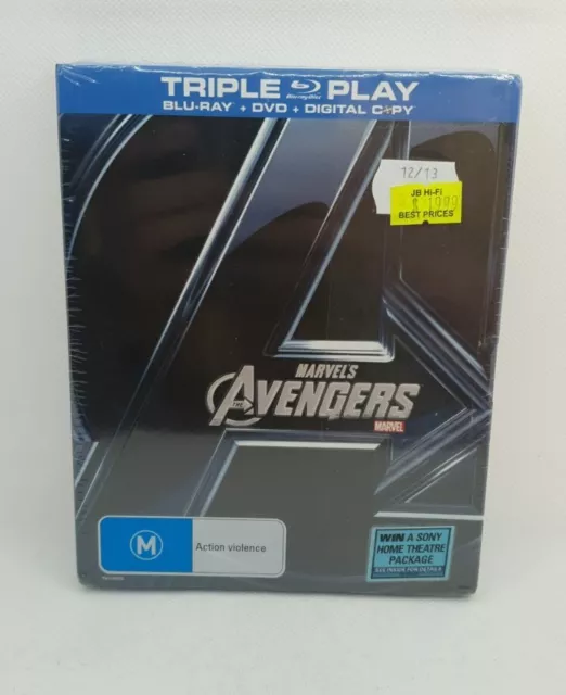 The Avengers | Blu-ray + DVD + Digital Copy (Blu-ray, 2012) New/Sealed Free Post