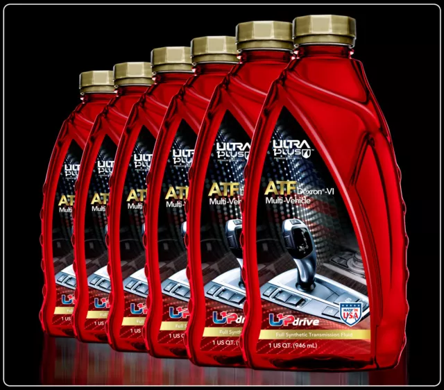 Ultra1Plus Dexron VI Transmission Fluid Full Synthetic ATF (6 QTS)