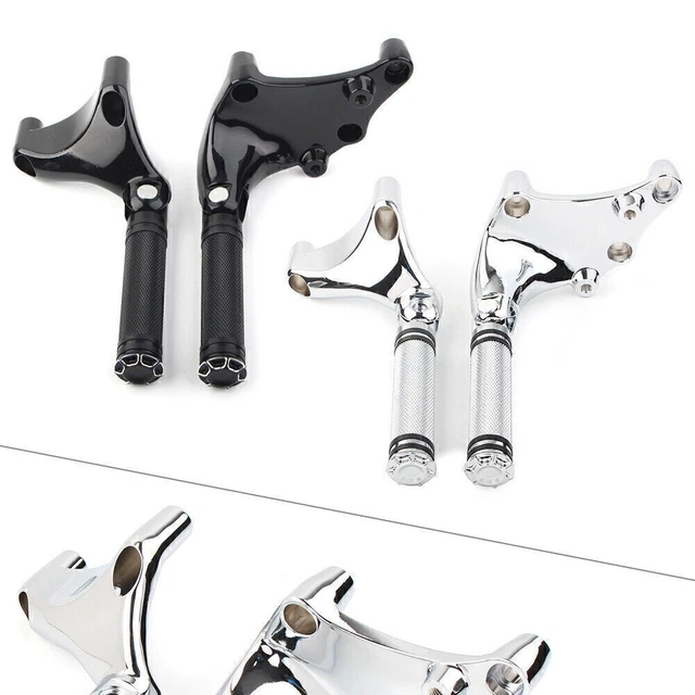 Poggiapiedi passeggero posteriore per Harley SuperLow XL883L 2014-2021 15 cromato