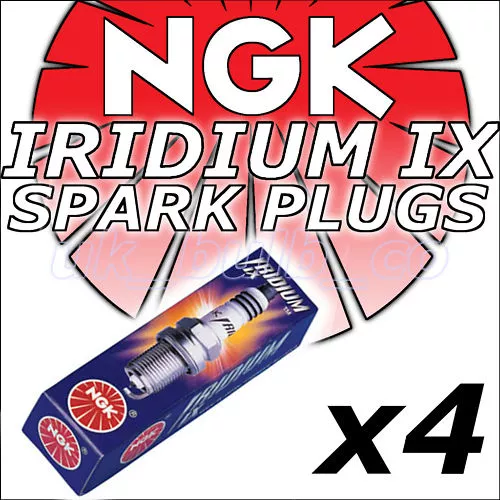 4 NGK Iridium Spark Plugs VW POLO Mk5 1.6 GTI 00