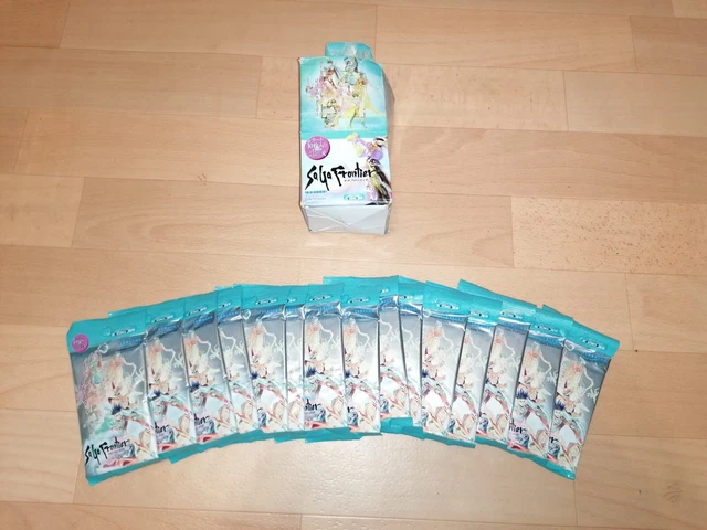 very rare display  de 15 boosters card saga frontier jap 1997 made in japan