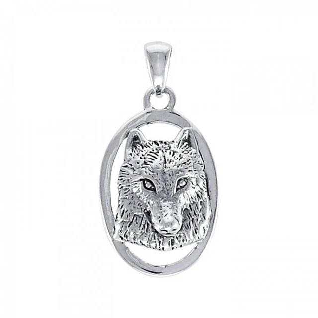 Pendentif Celtique En Argent 925 - Forme De Cheval, Style Totem Spirituel - Neuf Avec étiquettes