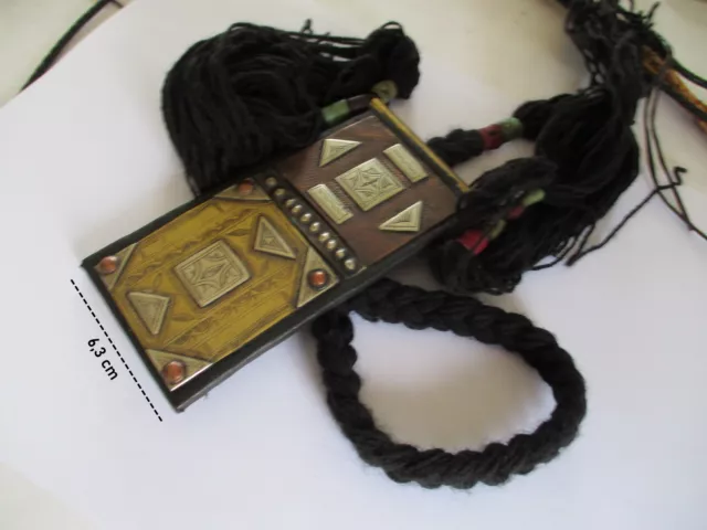 Old Silber Amulett Kitab Tuareg prayer box Shirawt Marokko Tcherot Islam Nomaden