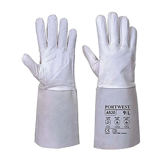 (TG. 9) Guanto da saldatura Portwest TIG Premium - NUOVO