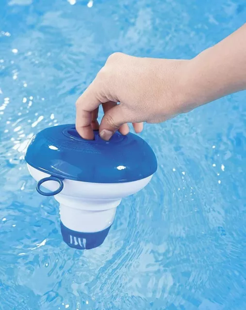 Floating 20g Tablet Dispenser Chlorine / Bromine - Hot Tub - Pools - Lay Z Spa