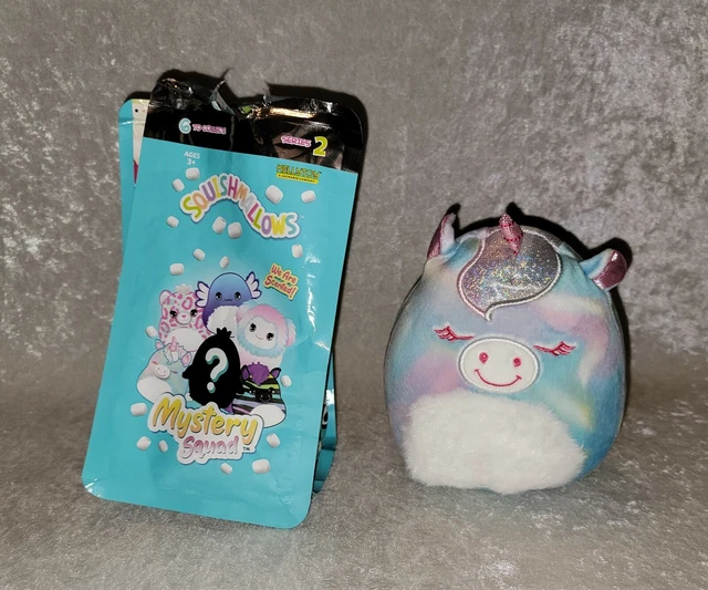 SQUISHMALLOWS MYSTERY SQUAD Unicorn 6” Scented Squishmallows Series 2