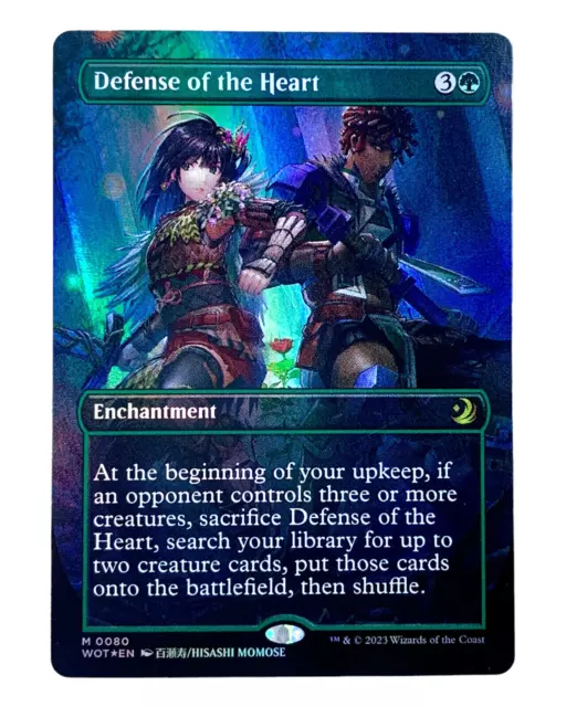 Magic The Gathering | Defense of the Heart | Enchanting Tales | Anime Art Foil | Casi nuevo | en