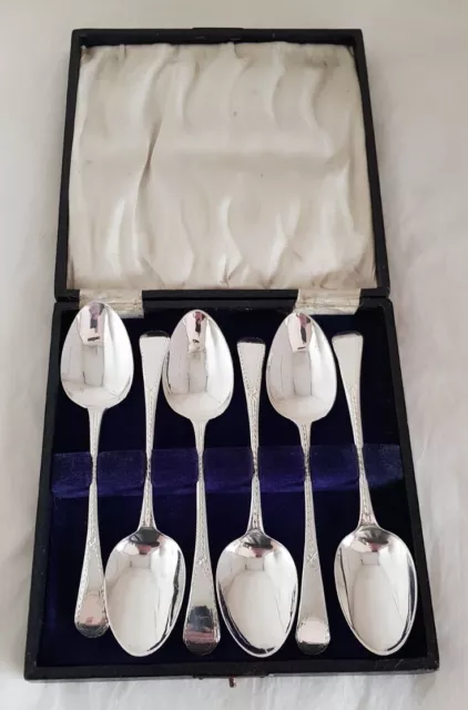 Antique George lll ,sterling silver tea spoons. London 1813.By William Bateman I