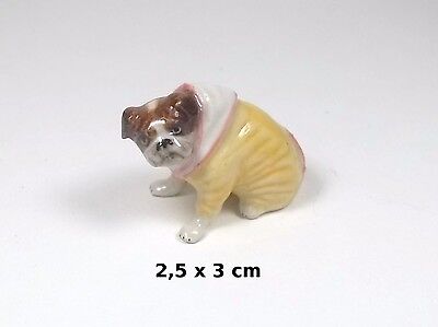 dog   G30-7 collection hondje chien miniature en céramique vitrine 
